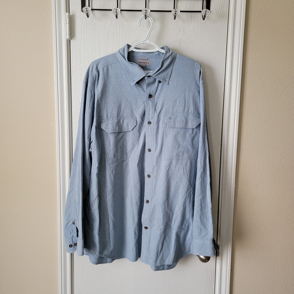 Carhartt Fort Long Sleeve Chambray Shirt